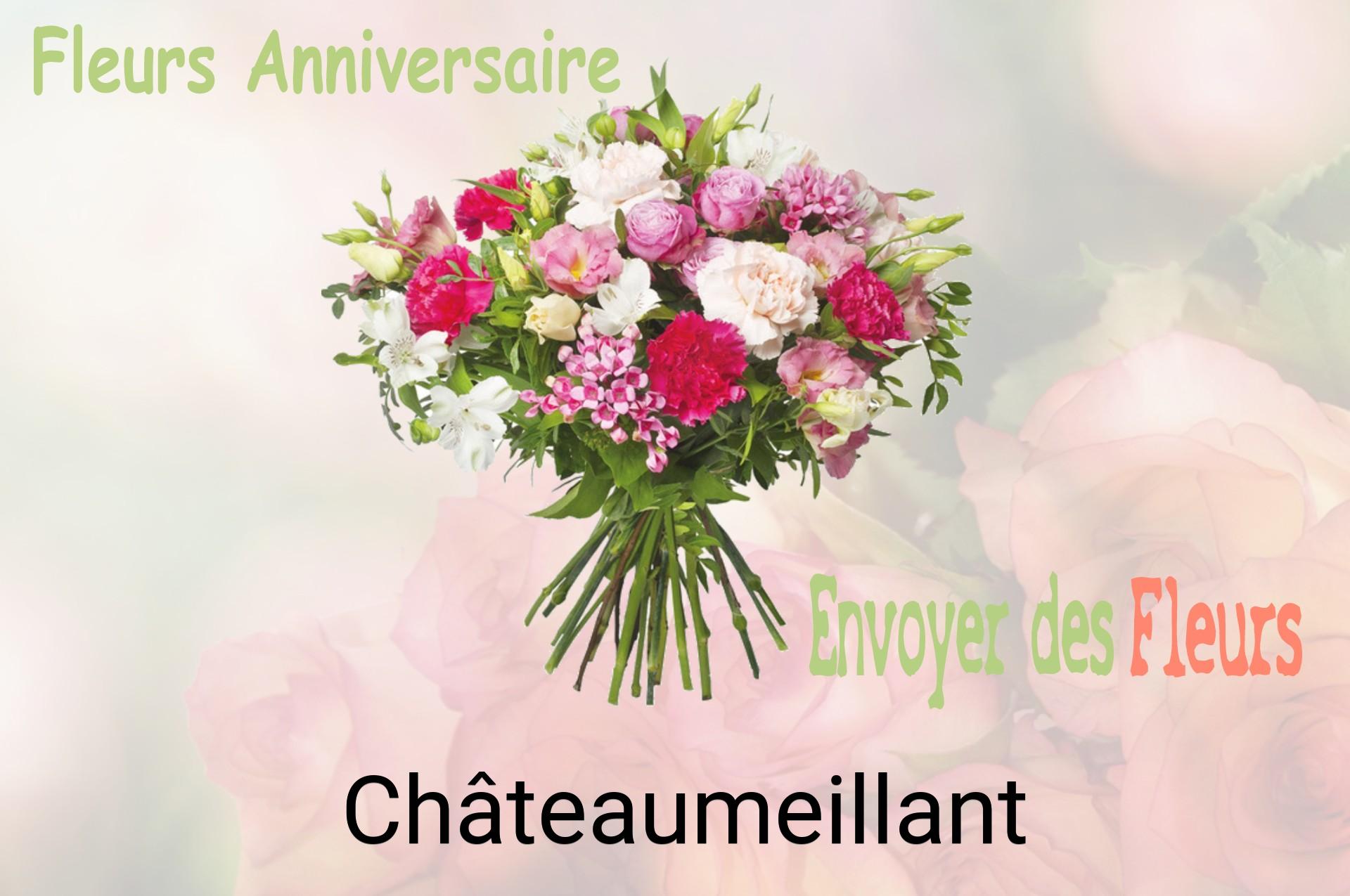 Bouquet de fleurs d’anniversaire livré à Châteaumeillant